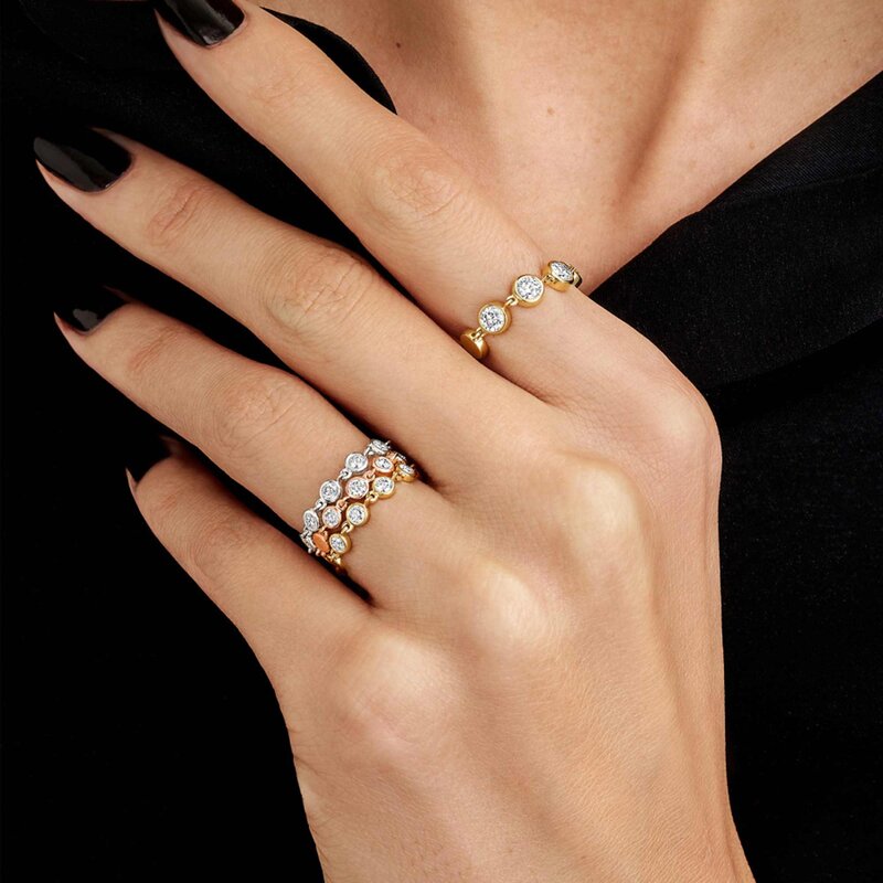 Messika D-vibes ring - 12990YG - 2