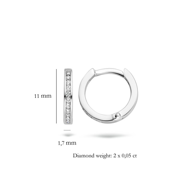 Blush oorbellen - 7614WDI - 4