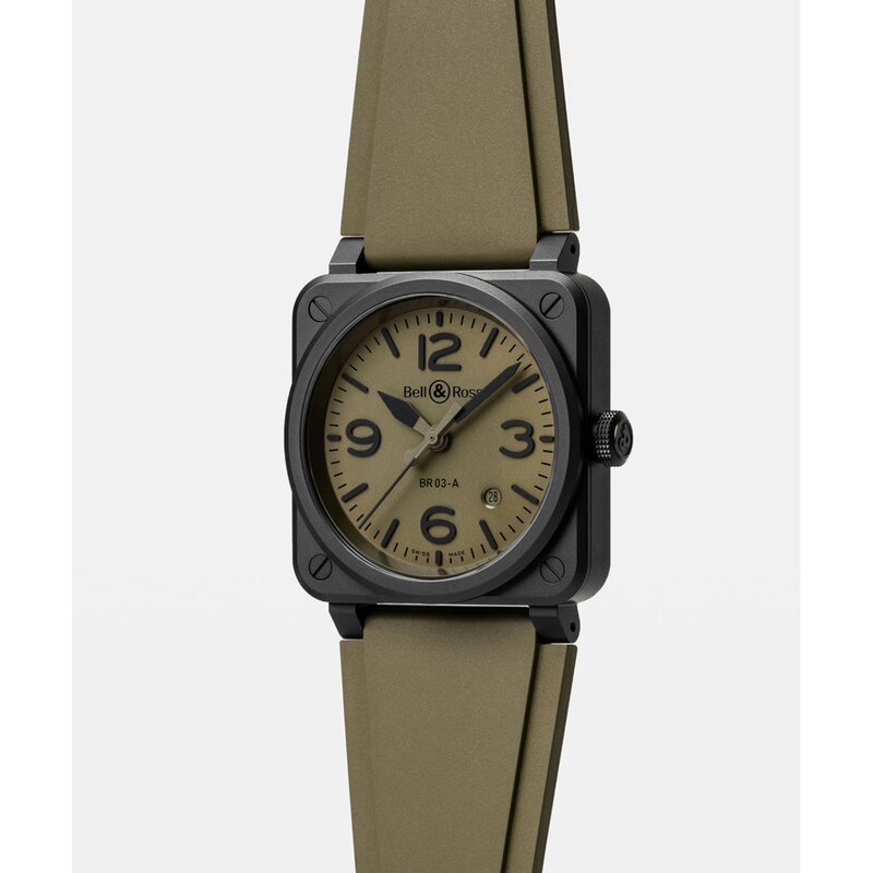 Bell & Ross Br03 41mm Bell & Ross Br03 41mm - BR03A-MIL-CE/SRB - 2