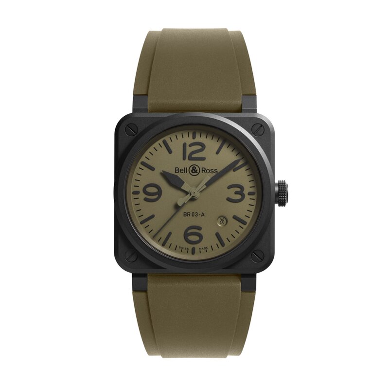 Bell & Ross Br03 41mm Bell & Ross Br03 41mm - BR03A-MIL-CE/SRB - 1