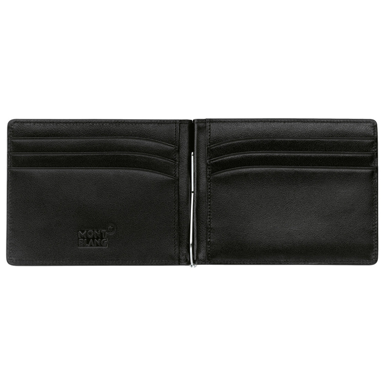 Meisterstück Wallet 6cc Money Clip Black