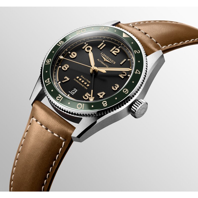 Longines Spirit Zulu Time 39mm - L3.802.4.63.2 - 2