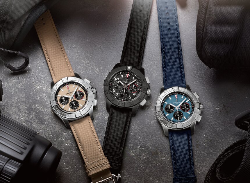 Maak u klaar voor de nieuwe Breitling Avenger collectie