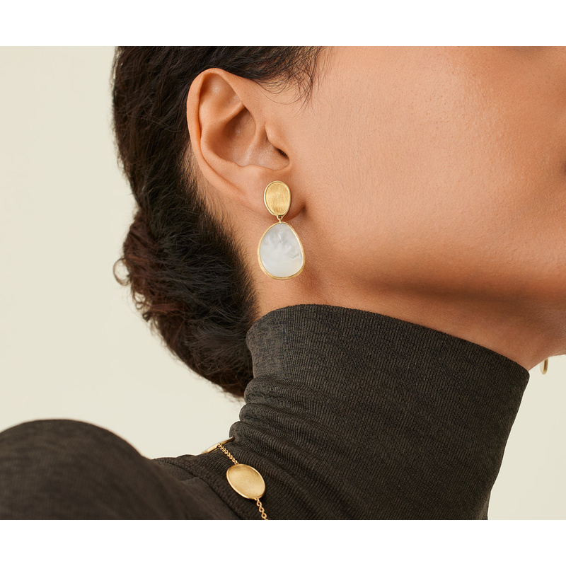 Marco Bicego Lunaria oorbellen - OB1403MPW - 2