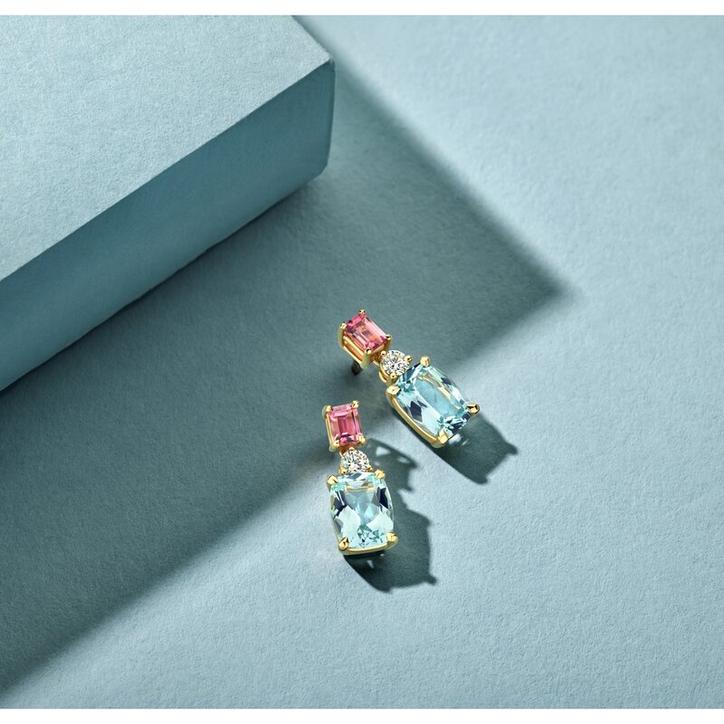 Treasured by Lien Colorful oorbellen - 8386 - 3