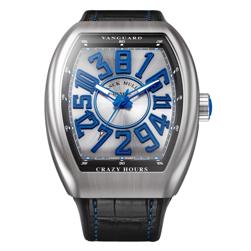 Franck Muller Vanguard Crazy Hours 41mm - V 41 CH BR (BL) - 1