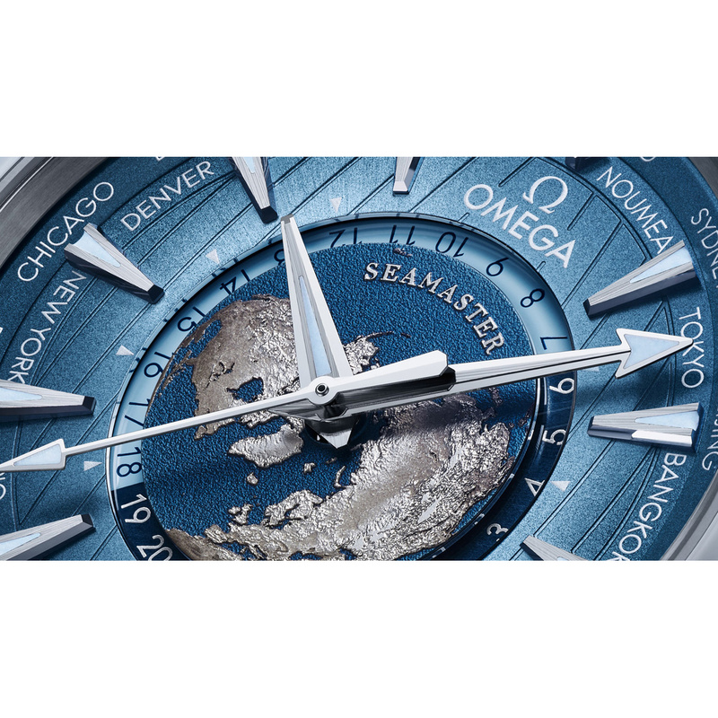 OMEGA Seamaster Aqua terra worldtimer 43mm