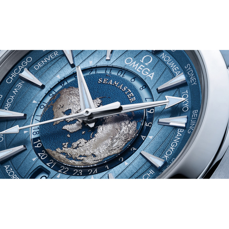 OMEGA Seamaster Aqua terra worldtimer 43mm