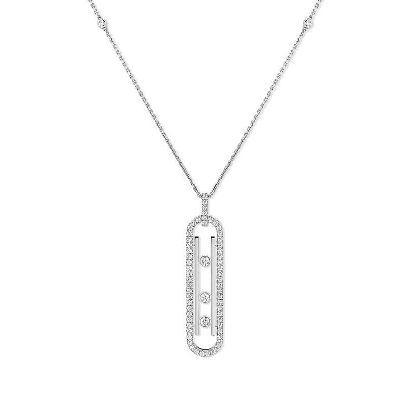 Messika Move Classique halsketting - 10032WG - 1