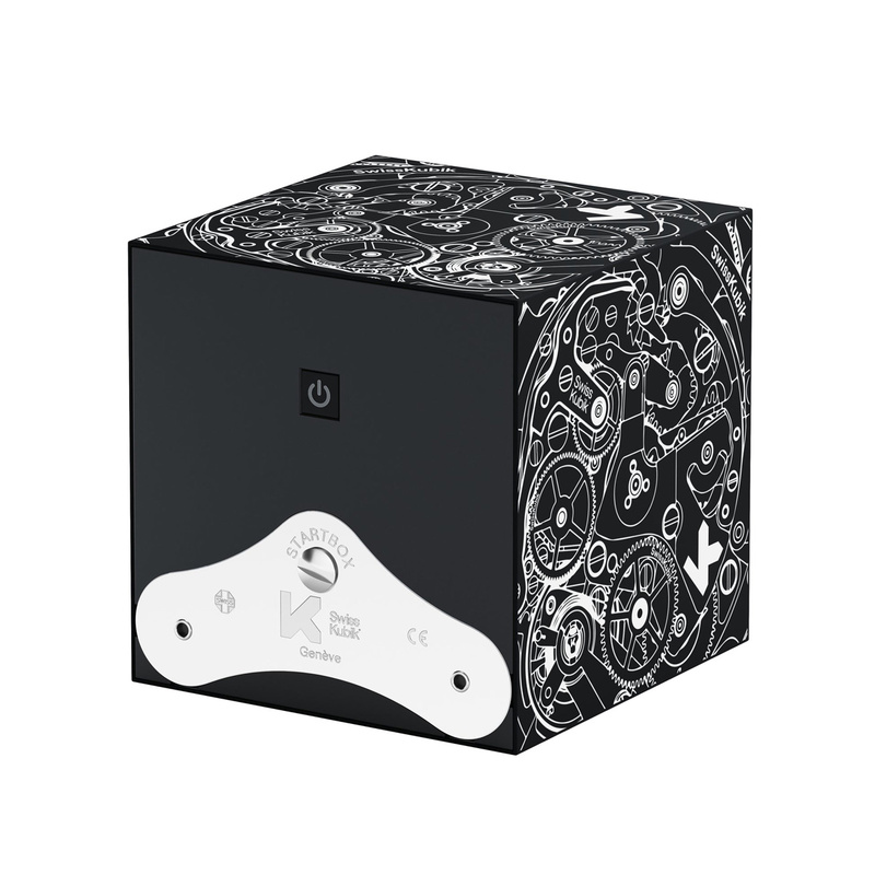 Swiss Kubik Time Mover Startbox Black With Movement - SK01.STB.001.MVT - 3
