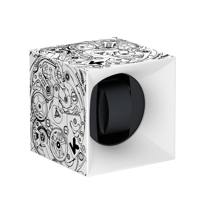 Swisskubik Time Mover Startbox White With Movement - SK01.STB.013.MVT - 1