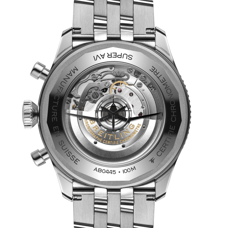 Breitling Classic Avi Tribute To Vought F4u Corsair 46mm - AB04451A1C1A1 - 4