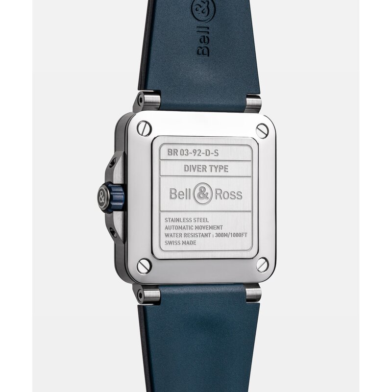 Bell & Ross Br03 42mm - BR03A-D-BLU-ST/SRB - 3