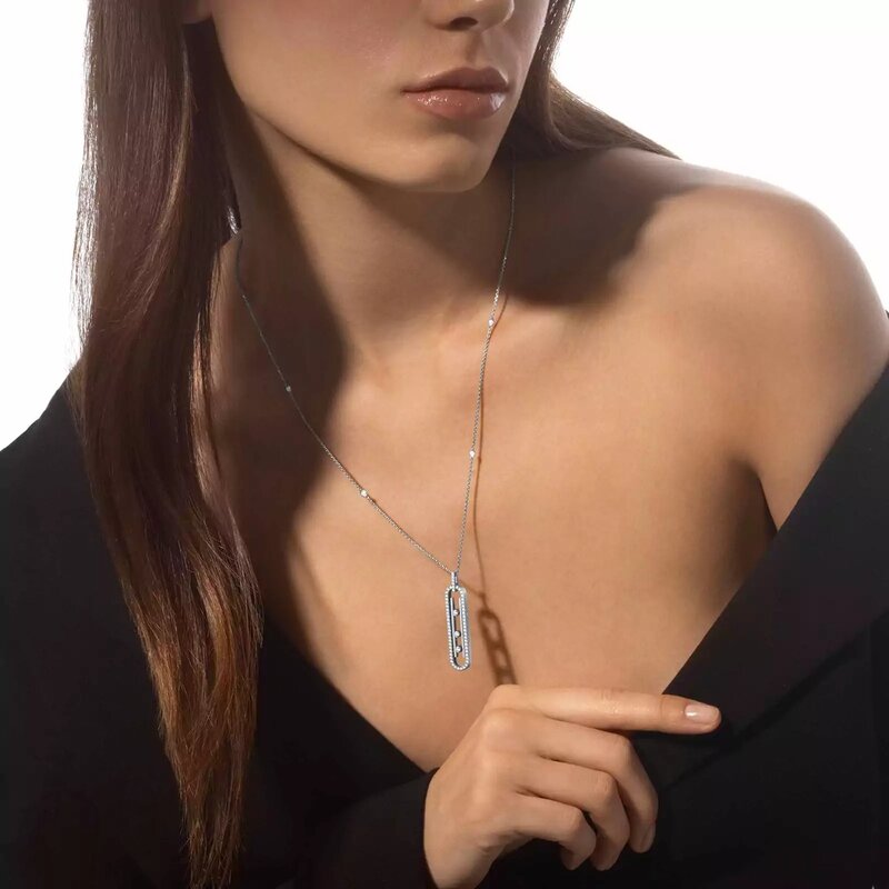 Messika Move Classique halsketting - 10032WG - 2