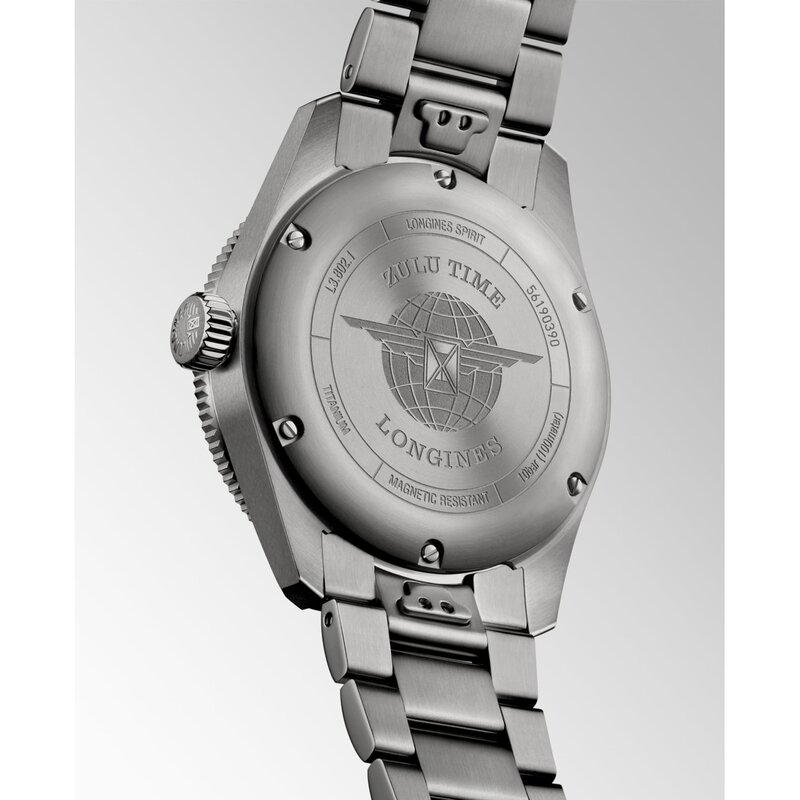 Longines Spirit Zulu Time 39mm - L3.802.1.53.6 - 5