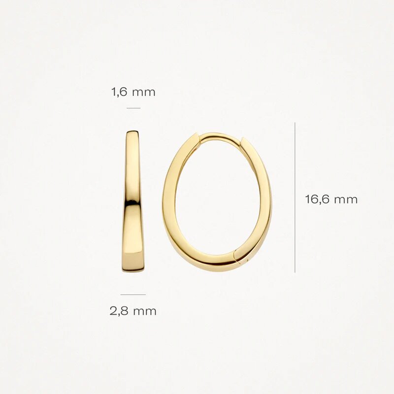 Blush oorbellen Blush oorbellen - 7278YGO - 5