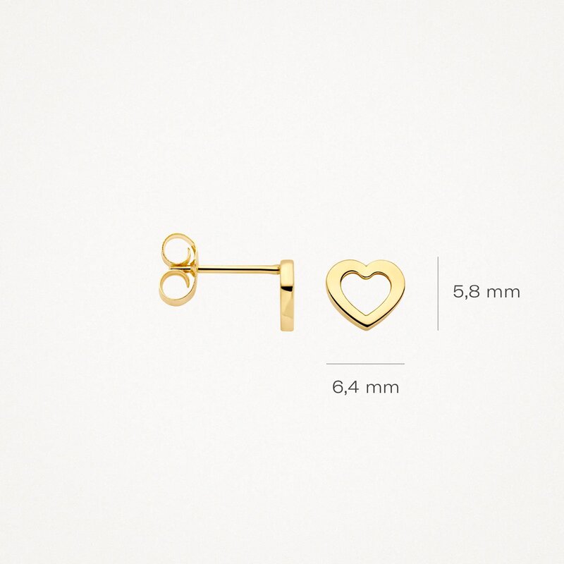 Blush oorbellen Blush oorbellen - 7360YGO - 4