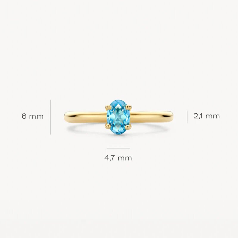 Blush ring - 1242YLB - 4