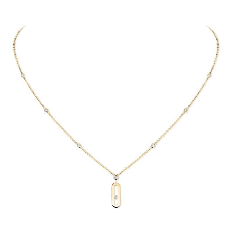 Messika Move Uno halsketting Messika Move Uno halsketting - 10111YG - 1