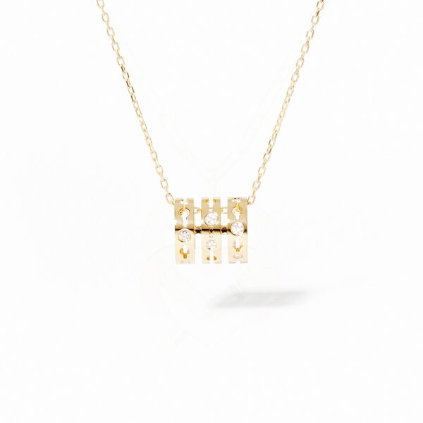 Dinh Van Pulse halsketting 628511