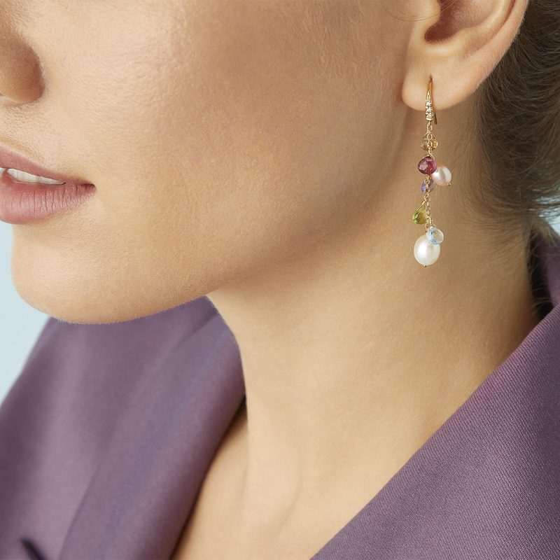 Marco Bicego Paradise oorbellen - OB1777ABMIX114 - 2