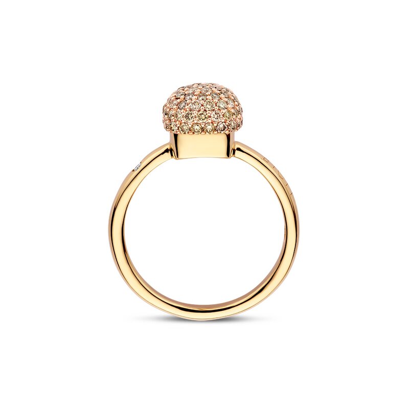 BIGLI Mini Sweety ring - 23R156YBRDIA - 3