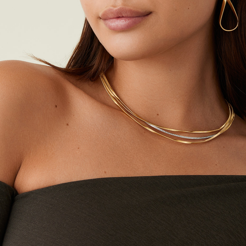 Marco Bicego Marrakech halsketting - CG848BYW - 2