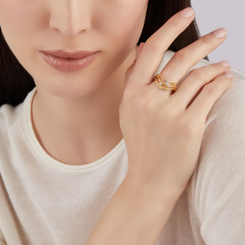 Cammilli Dune ring - GAN3086W - 2