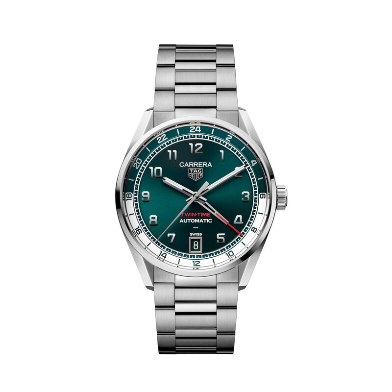 TAG Heuer Carrera Twin Time 41mm - WDA2114.BA0043 - 1