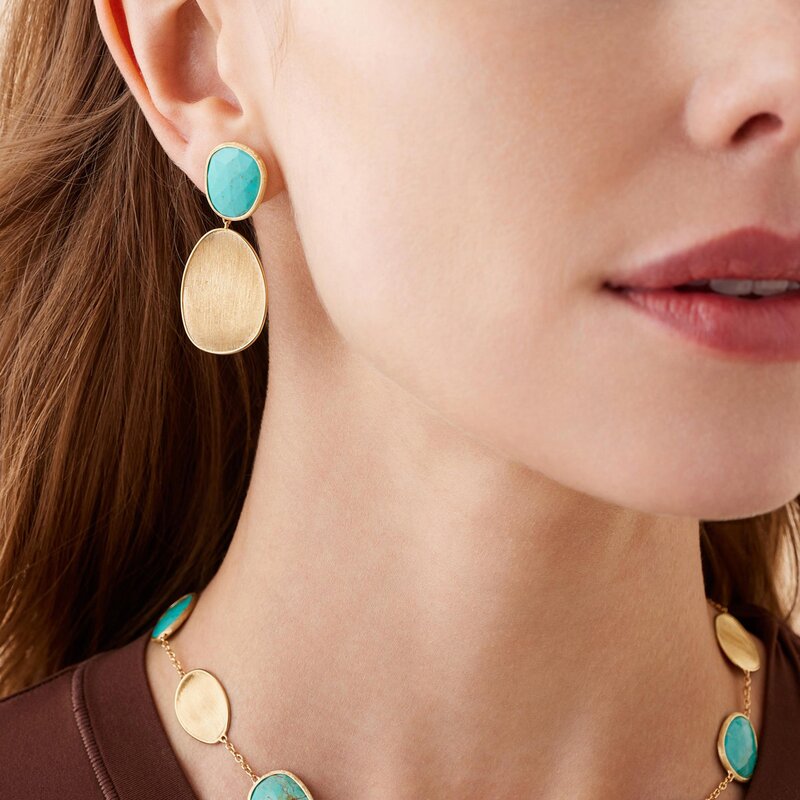 Marco Bicego Lunaria oorbellen Marco Bicego Lunaria oorbellen - OB1345TUM01 - 2