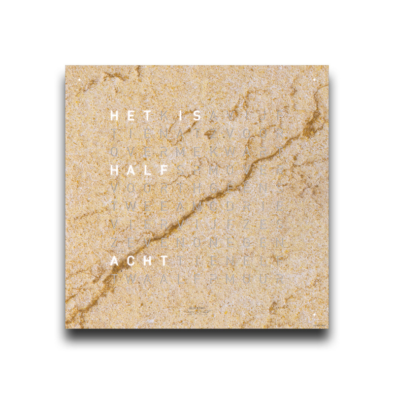 Qlocktwo Earth 45 Creator's Edition Desert - QT4NLDS - 2