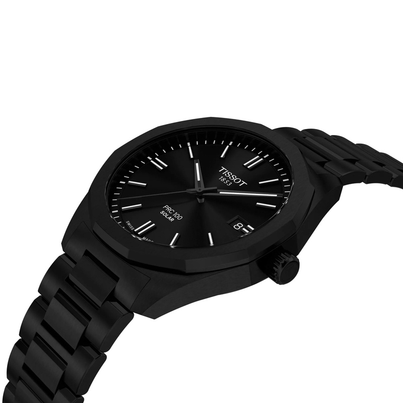 Tissot Classic Contemporary Prc100 Solar 39mm - T1514223305100 - 2