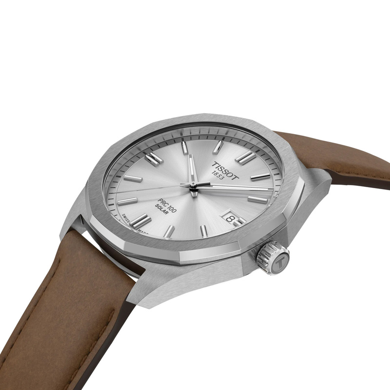 Tissot Classic Contemporary Prc100 Solar 39mm - T1514221603100 - 2