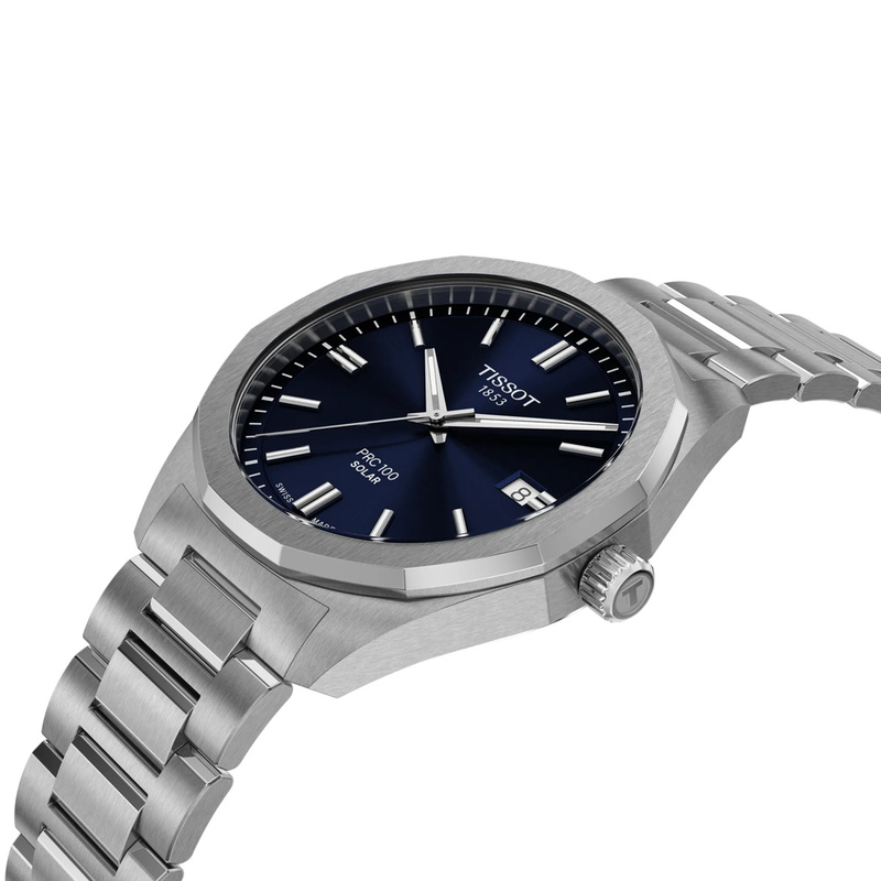 Tissot Classic Contemporary Prc100 Solar 39mm - T1514221104100 - 2