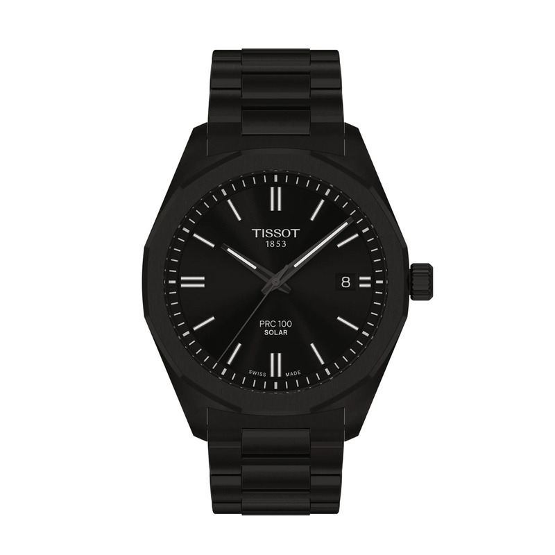 Tissot Classic Contemporary Prc100 Solar 39mm - T1514223305100 - 1