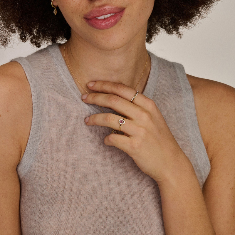 Blush ring - 1271YAM - 2