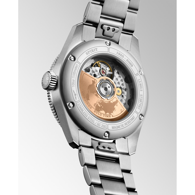 Longines Spirit Zulu Time 39mm - L3.803.5.53.6 - 3