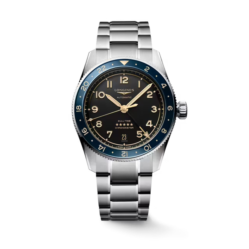 Longines Spirit Zulu Time 39mm - L3.802.4.60.6 - 1