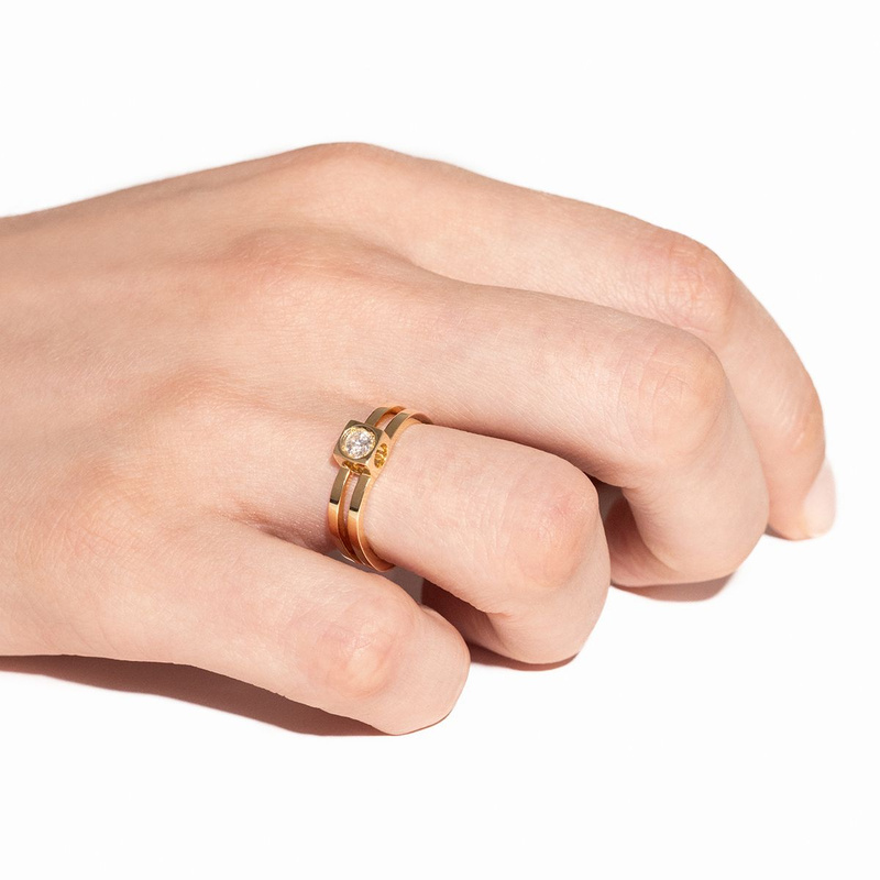 Dinh Van Le Cube ring - 208901 - 4
