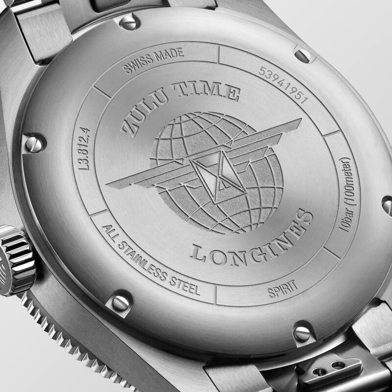 Longines Spirit Zulu Time 42mm - L3.812.4.50.6 - 3