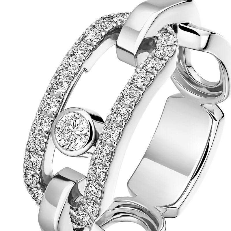 Messika Move Link ring Messika Move Link ring - 12728WG - 2