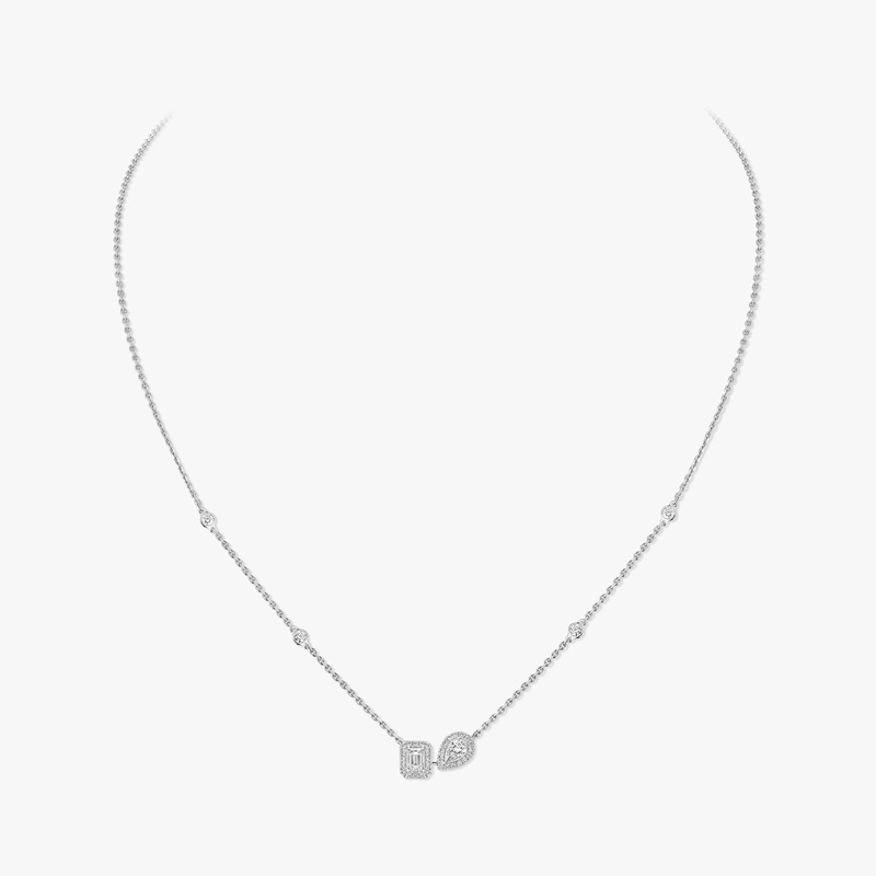 Messika My Twin halsketting - 14534WG - 1