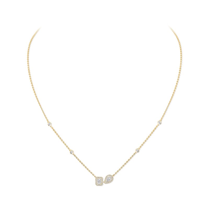 Messika My Twin halsketting - 14534YG - 1