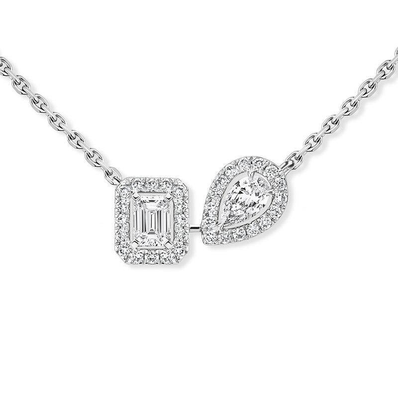 Messika My Twin halsketting - 14534WG - 2