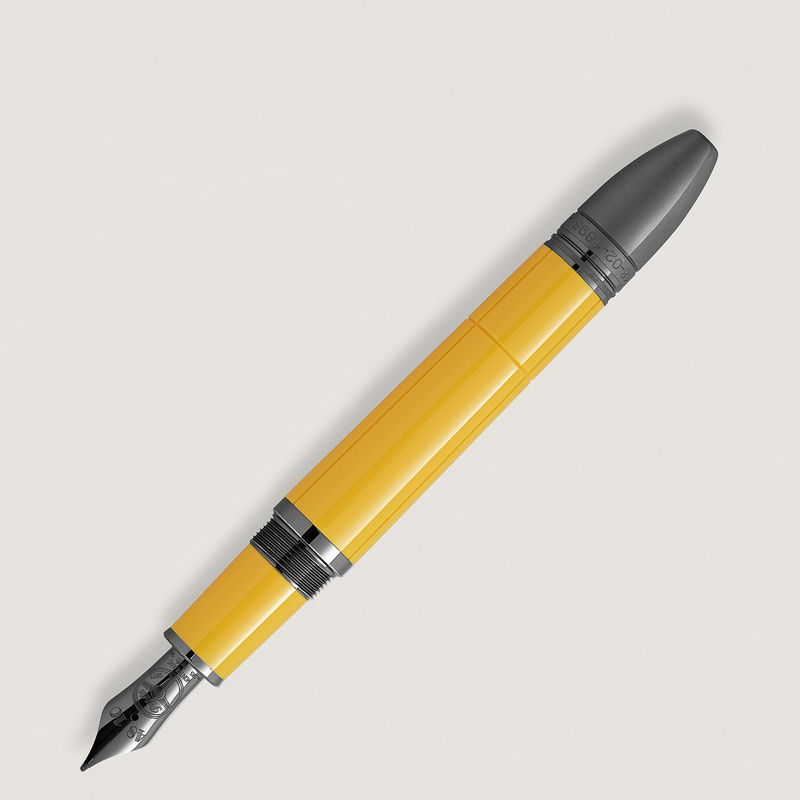 Great Characters Enzo Ferrari Special Edition Giallo Modena Fountain Pen - 130661 - 3