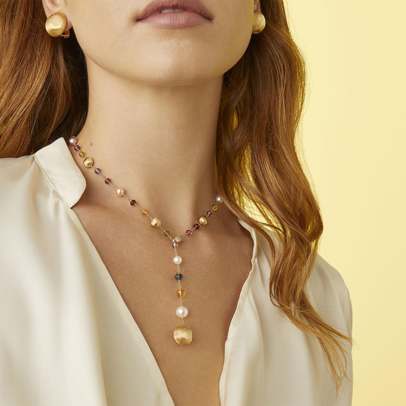 Marco Bicego Africa Colour halsketting - CB2344SBPLMIX02 - 3