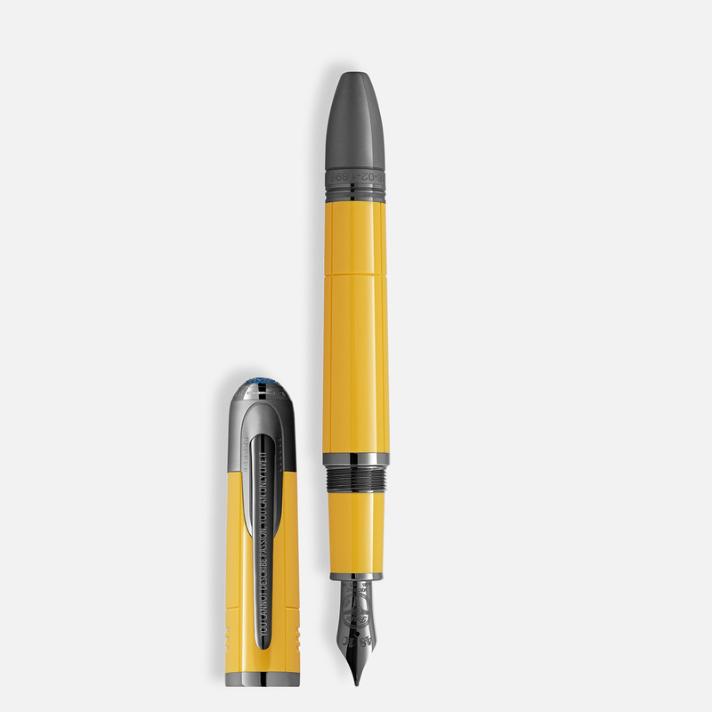 Great Characters Enzo Ferrari Special Edition Giallo Modena Fountain Pen - 130661 - 1