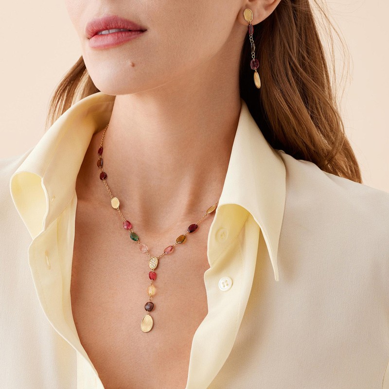 Marco Bicego Lunaria halsketting - CB2870BTM01 - 3