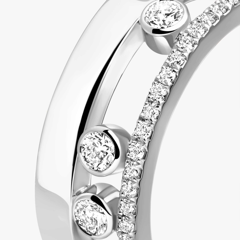 Messika Move Romane ring - 06516WG - 3