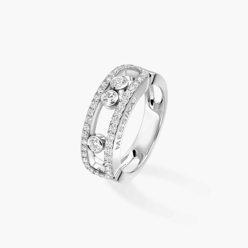 Messika Move Classique ring - 04000WG - 1